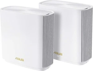 ASUS ZenWiFi XT9 AX7800 Tri-Band WiFi 6 AiMesh System Router (2-pack) - White - Picture 1 of 8