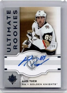 2017-18 UD Ultimate Collection Autograph Rookie Retro Alex Tuch RC Auto 264/299 - Picture 1 of 2