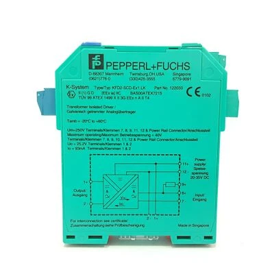 P+F KFD2-SCD-EX1.LK Safety Barrier New✦KD - Image 1 of 4