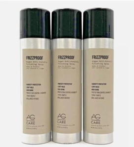 AG Care FrizzProof Argan Anti-Humidity Finishing Spray 8 oz-3 Pack - Picture 1 of 4