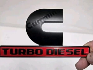 2019-22 Dodge Ram 2500 3500 Cummins Turbo Deisel Emblem OEM Mopar 68358491AA - Picture 1 of 5