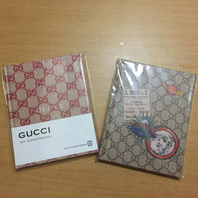 Gucci Baila Notebook 2 Set My Gucci Book & My Scrap Book Oggi Limited Japan New - Image 1 of 4