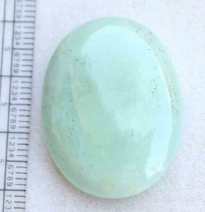 50.50 Ct 24*32 Mm 100% Natural Aquamarine Cabochon Loose Gemstone - Picture 1 of 4