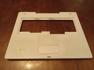 Laptop-Teil: Mac iBook G4 Handauflage/Top Cover + Track Pad Fingerpad + Lautsprecher L/R - Bild 1 von 11