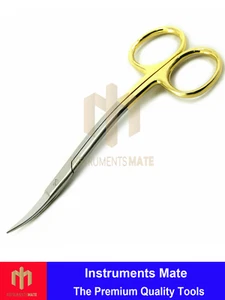 Lagrange Scissor Double Curved TC Dental Trimming Tissue Gum Surgical Instrument - Picture 1 of 1