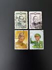 Taiwan Used Stamps 1964/1966  70th Annive KMT Founded By SYS/CKS Portrait Stamps