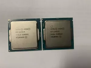 Lot of 2 - Intel Xeon LGA1151 SR2LL & SR2LD CPU Processors - Picture 1 of 1
