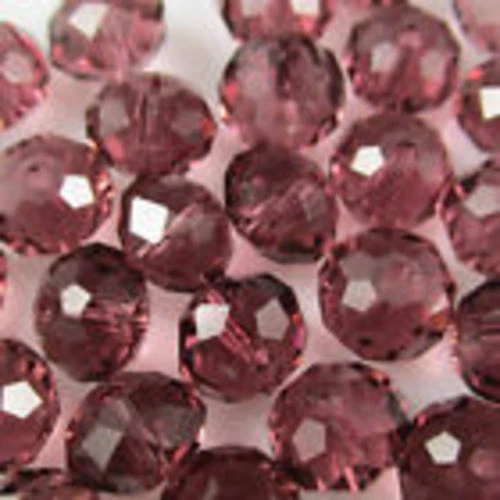 Großhandel 330PC 3*4mm Kristall facettierte Abacus lose Perlen Fuchsie - Bild 1 von 1