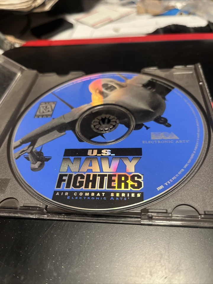 US Navy Fighters Air Combat Series (PC, 1995) No CD Key For parts Or Repair - Image 1 of 1