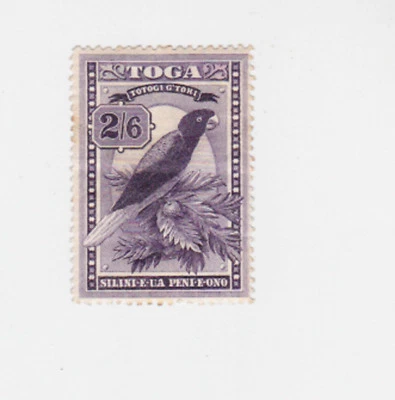 tonga 1897/1934 Sc 51 bird        n1146 - Image 1 of 2