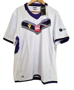 Maglia Newcastle Thunder Rugby League Uomo Taglia XL 23" PTP Macron Nuova con etichette - Foto 1 di 5