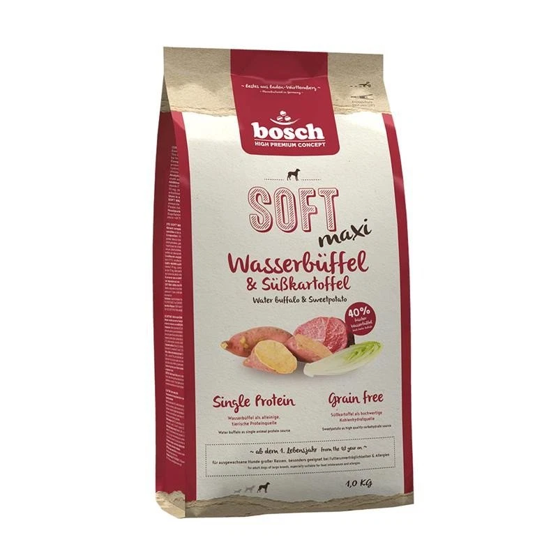 12.5 kg BOSCH Soft Maxi Wasserbüffel & Süßkartoffel  Neue Proteinguelle dafur - Bild 1 von 1