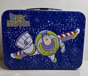 Vintage Buzz Lightne Toy Story To Inifinity & Beyond Metal Lunch Box - Picture 1 of 9