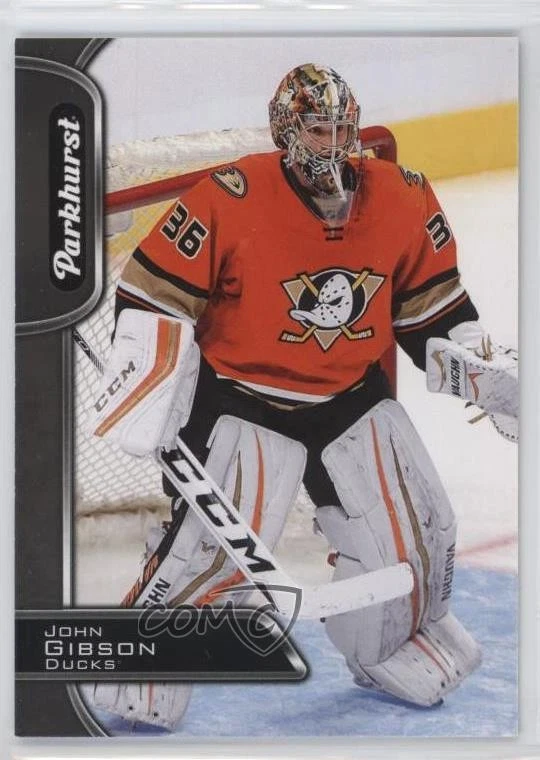2016-17 Upper Deck Parkhurst Black John Gibson #3 - Image 1 of 2