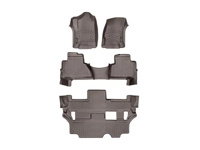WeatherTech FloorLiner for 2015-2020 Cadillac Escalade - Full Set, Cocoa - Image 1 of 4