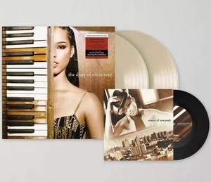 The Diary Of Alicia Keys Champagne Color Vinyl 2xLP + 7" UO New/sealed - Picture 1 of 4