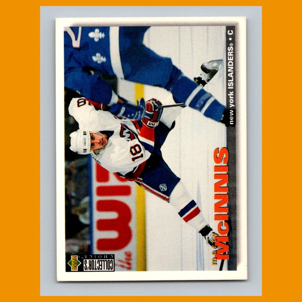 Marty McInnis #59 1995-96 Collectors Choice New York Islanders Hockey Card NHL - Image 1 of 3