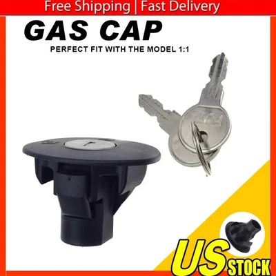 Tapa de tapa de tanque de gasolina de combustible con bloqueo con 2 llaves para Ford F150 Escape Focus 2012 Foto 1 de 4