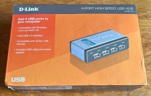 D-Link DUB H4, 4-Port high speed USB Hub (3) - Picture 1 of 8
