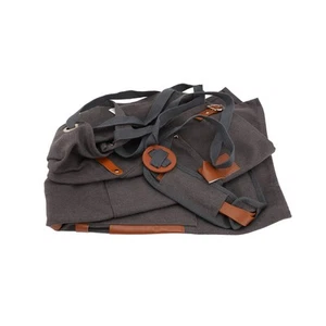 Canvas Apron Waterproof Oil Proof Cross Barber Apron Multi Pockets Adjustabl FFW - Picture 1 of 10
