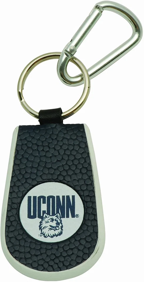 Connecticut Huskies Keychain Team Color Basketball CO - Image 1 of 1