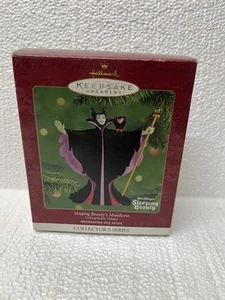 2000 Hallmark Sleeping Beauty's Maleficent Disney Keepsake Ornament Villains - Picture 1 of 4