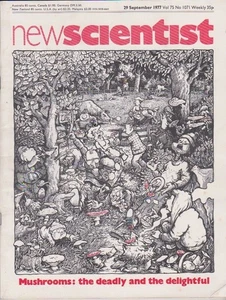 New Scientist-29 sept 1977-MUSHROOMS:THE DEADLY AND THE DELIGHTFUL. - Picture 1 of 3