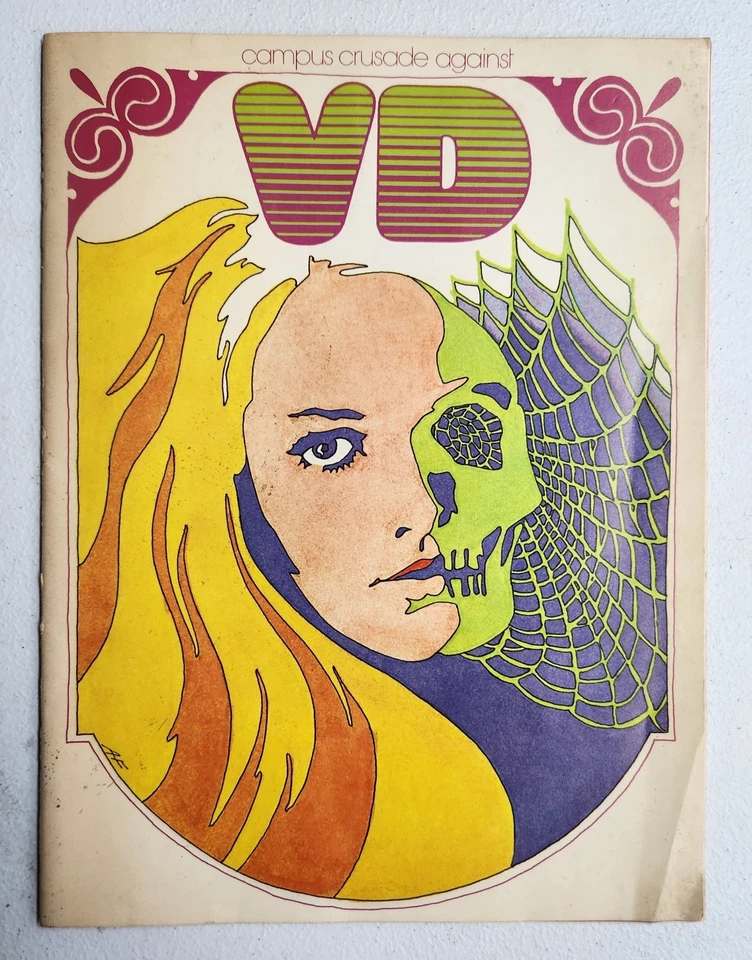 RARE 1973 Campus Crusade Against VD Magazine - BEAUTIFUL ARTWORK AND STYLE - Image 1 of 4