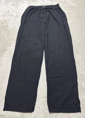 Pantalones de pijama Polo Ralph Lauren para dormir para hombre pequeños grises a cuadros largos Foto 1 de 4