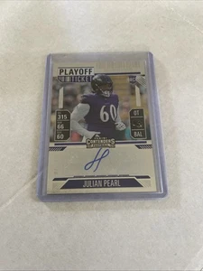 2024 Contenders Julian Pearl Rookie Ticket Variation Auto RC Playoff #d 5/149 - Imagen 1 de 2