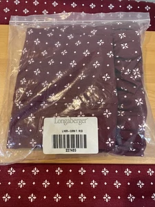 Longaberger Corn Basket Liner Traditional Red Full Size - Picture 1 of 2