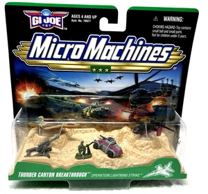 Micro Machine G.I. Joe Thunder Canyon Breakthrough 1999 Hasbro Vintage - Picture 1 of 5