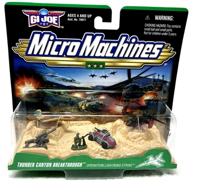 Micro Machine G.I. Joe Thunder Canyon Breakthrough 1999 Hasbro Vintage - Image 1 of 4
