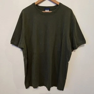 Y2K Old Navy Rippshirt olivgrün XXL Pullover Lagenlook 100% Baumwolle - Bild 1 von 8