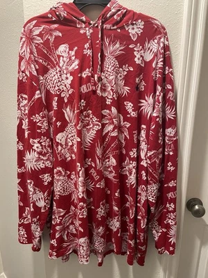 Polo Ralph Lauren Men's Hoodie 3XLT 100%Cotton Floral/Red - Image 1 of 3
