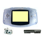 New Replacement Transparent Full Housing Shell Case Pack For Gameboy Advance Gba