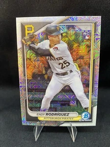 ENDY RODRIGUEZ #68 RC 2024 BOWMAN CHROME PIRATES MOJO - Picture 1 of 2