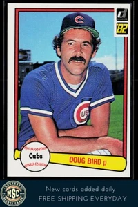 Doug Bird 1982 Donruss #504 Chicago Cubs - Picture 1 of 2