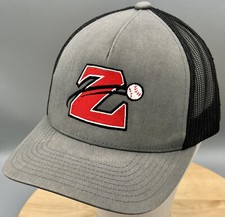 ZEPHYRS MiLB Men’s Trucker Hat Gray New Orleans Denver Pacific Headwear Cap OSFM