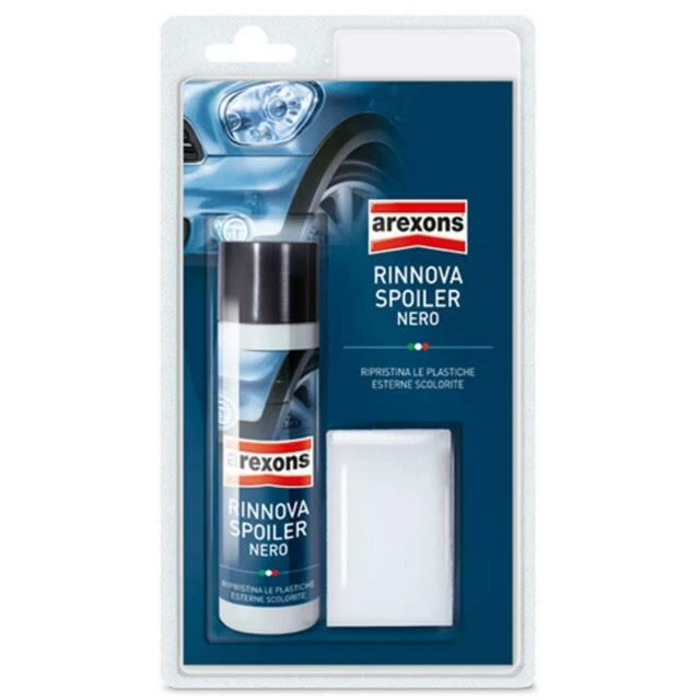Arexons Rinnova Spoiler per Auto - Nero, 125ml