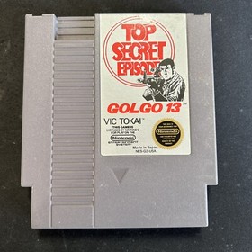 Golgo 13 Top Secret Episode Game Original Nintendo NES System TESTED & AUTHENTIC