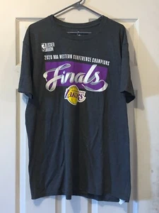 NBA LAKERS 2020 FINALS XL SHIRT - Picture 1 of 3