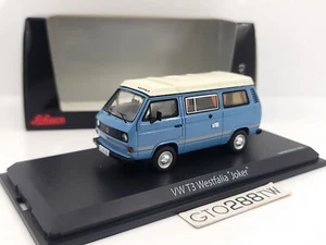 Schuco 1:43 scale Volkswagen VW T3 / T3a Westfalia Joker(Blue) L.E.1000pcs - Picture 1 of 7