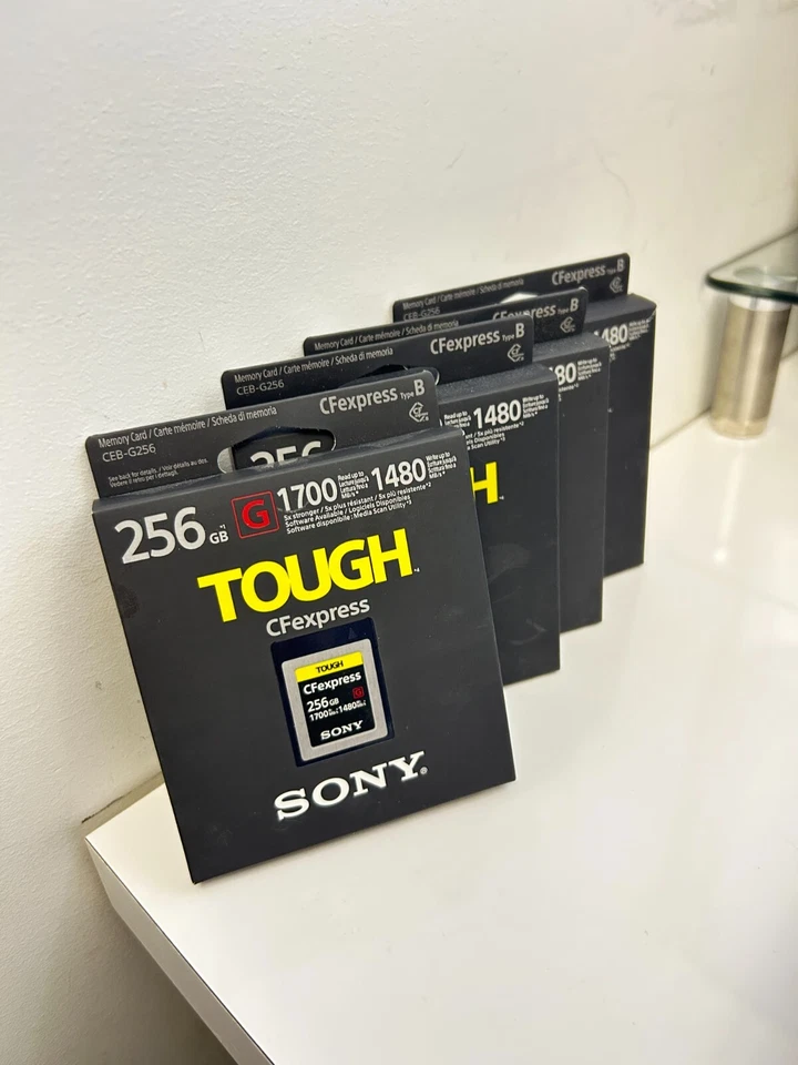 Sony CFexpress 256GB Type B Memory Card - CEB-G256/J - Image 1 of 1