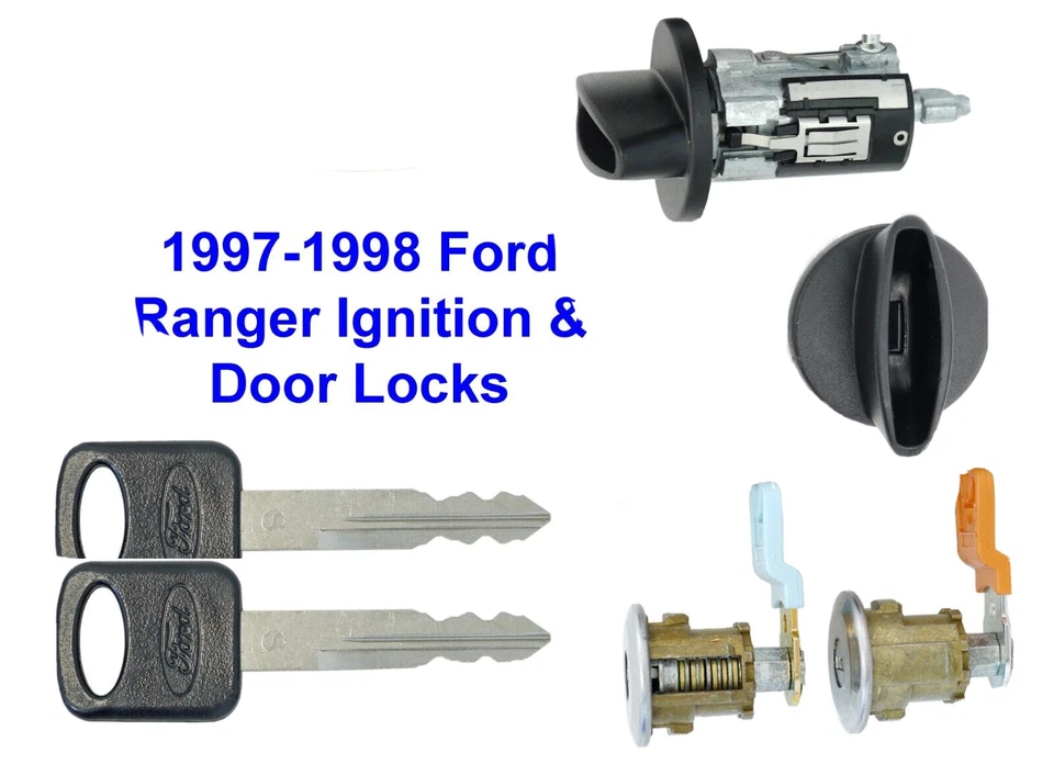 Ford 8 Cut Ignition Key Switch Lock Cylinder UNCODED Unassembled STRATTEC 707624
