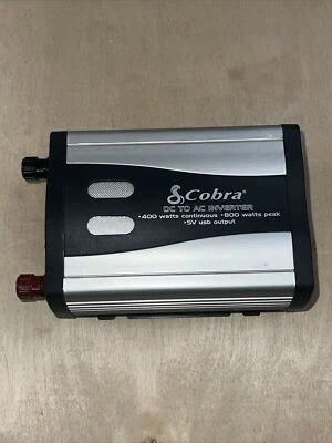 Cobra CPI 480 400-Watt 12V DC to 120V AC Power Inverter With 5V USB Output - Image 1 of 4