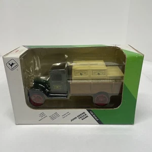 John Deere 1/34 Scale Metal Delivery Truck 1931 Coin Bank With Key New In Box - Picture 1 of 8
