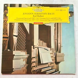 Karl Richter JS Bach Organ Music Deutsche Grammophon ED1 RED STEREO 138 907 - Picture 1 of 6