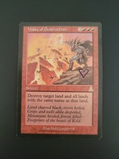 MTG Wake of Destruction Urza's Destiny 99/144 Regular Rare LP Stamped English