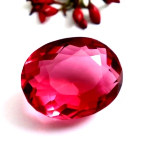 Pietra Preziosa Sciolta Naturale Taglio Ovale 72 Ct Tormalina Rosa Certificata Migliore Offerta - Foto 1 di 7